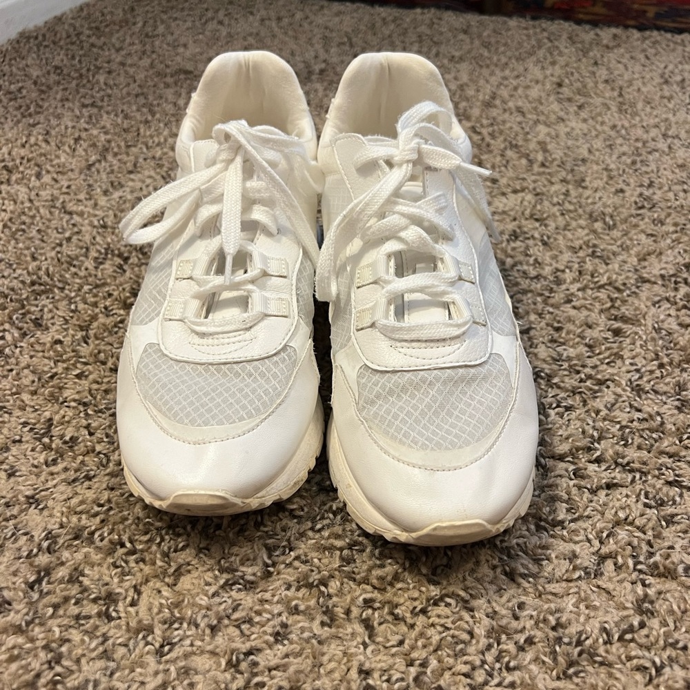 Aldo white tennis shoes